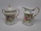 Early Years RSP HP floral cream sugar set