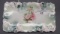 RS Prussia floral pin tray 3 x 5