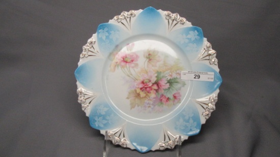 UM RSP 8" floral plate