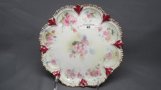RS Prussia 9" floral plate