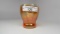 BEVERLY shot glass 2 1/2 inches MARIGOLD LATE