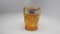 GRAPE AND CABLE shot glass MARIGOLD NORTHWOOD VINTAGE