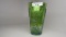 HARVEST tall 6 inches GREEN INDIANA GLASS CONTEMPORARY