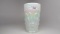 HEAVY IRIS PEARL MILK GLASS GIBSON CONTEMPORARY