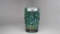 HEAVY IRIS SPRUCE GREEN FENTON CONTEMPORARY