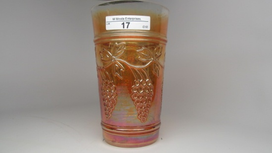 AGRA GRAPEVINE tall MARIGOLD AGARWAL GLASS WORKS INDIA