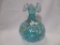 Fenton Swans ruffled top vase as shown