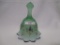 Fenton decorated bell w/ grapes