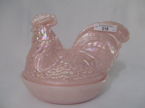 Fenton large  Rooster on nest as shown