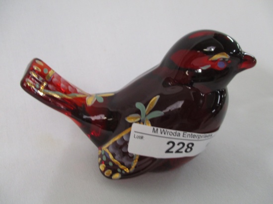 Fenton decorated songbird