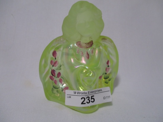 Fenton decorated angel