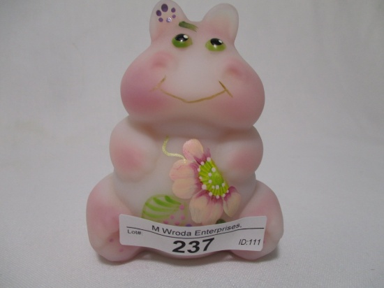 Fenton decorated Hippo