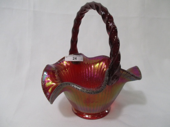 Fenton red stretch 7" basket