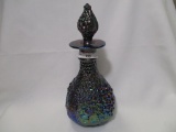 Fenton purple Golden Harvest decanter