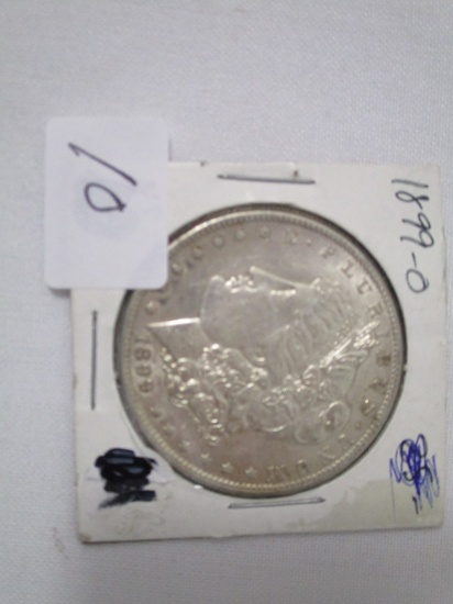 1899-0 Morgan Dollar AU