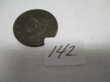 1837 Large Cent F