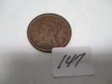 1850 Large Cent VF