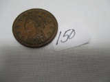 1853 Large Cent F