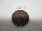1856 small date Nickel VG
