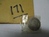 1833 5 cent Bust   G - RARE