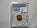1908 S Indian Head Penny PCGS MS64RD