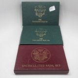 Unc Bank Sets 1992-89-89