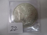 1891 Morgan Dollar CC  AU