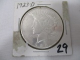 1928 D Peace Dollar VF