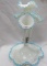 LG Wright Blue Crested 4 Lily Epergne