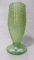 Nwood IG Corn Vase with Stalk Base. Very pastel.
