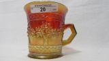 Fenton Orange Tree Standard Mug - Amberina