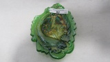 Mburg Green Sea Coast Pin Tray - RARE - we see no issues with this piece