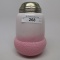 Victorian Sugar Shaker Pink opaque Acorn