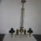 EXTREMELY RARE Polished Brass finish DOUBLE CEILING LIBRARY HANGING 7
