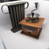 Eagle Mill Coffee Grinder with 12-candle mold