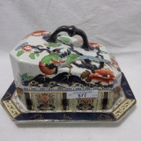 Lasol Ware, Shanghai Burslem, England Covered Cheese Dish