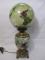 GWTW 18â€ Floral lamp- paint missing on globe