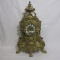 Massive ornate French clock w Urn finial. Lion head feet,