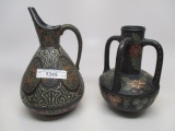 Pair of nice pottery vases as shown