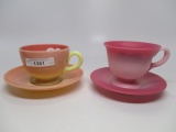 Gunderson cup and saucers (2)