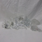 Grouping of crystal animals