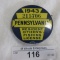 1943 Penn. Fishing License