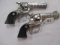 2 Kilgore cap pistols NOS