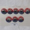 8 political 1964 buttons