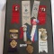 Prendergast, NY Firemans Badges, Ribbons, Medals c. 1900