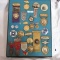 Fireman Badges, Medals, and Ribbons from Jamestown , Friendship, Fredonia,