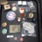 Lot of Assort. Pins, Badges, and Medals