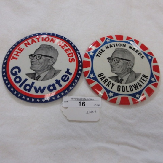 2 5" political badges
