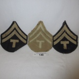 Military arm patches as shown