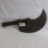 Fascine style Halbred blade clever circa 1850's-